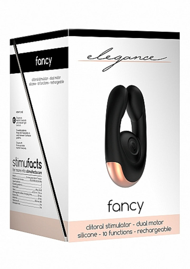 Shots Toys Elegance Fancy Clitoral Stimulator - Black