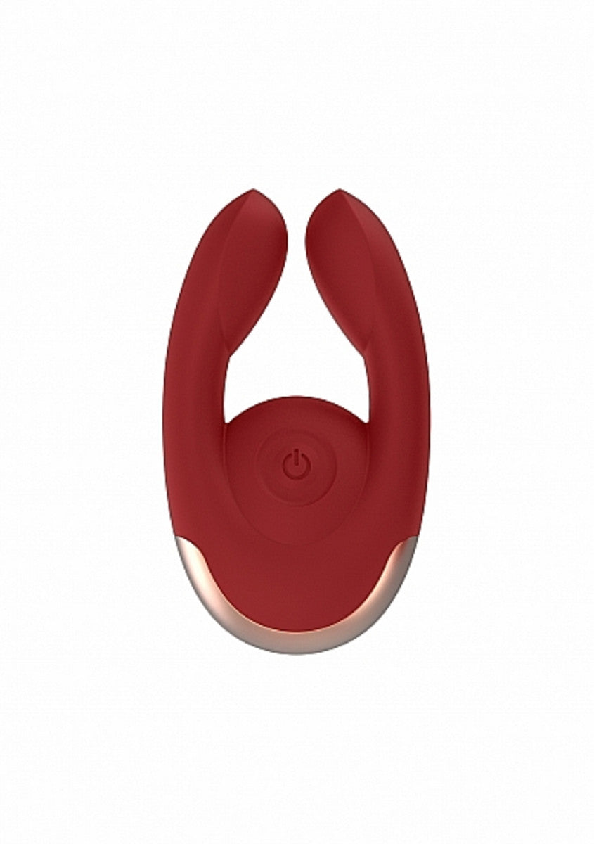 Shots Toys Elegance Fancy Clitoral Stimulator - Red