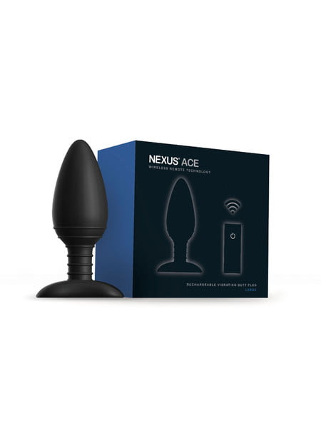 Nexus Ace Large Remote Control Vibrating Butt Plug