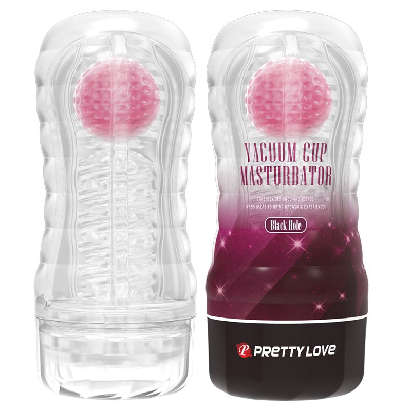 Pretty Love Black Hole Vacuum Cup Masturbator