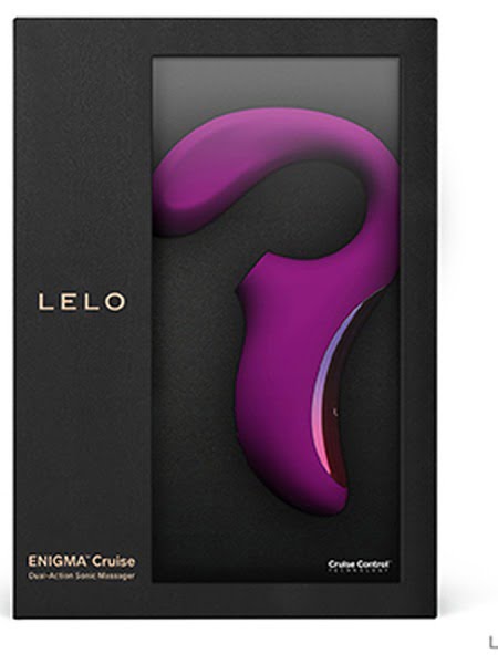 Lelo ENIGMA Cruise Dual G-Spot & Clitoral Stimulator - Deep Rose