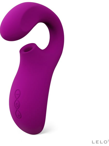 Lelo ENIGMA Cruise Dual G-Spot & Clitoral Stimulator - Deep Rose