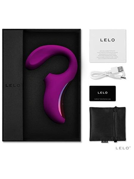 Lelo ENIGMA Cruise Dual G-Spot & Clitoral Stimulator - Deep Rose