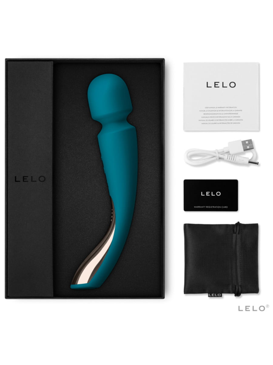 Lelo SMART WAND 2 Medium Massager - Ocean Blue