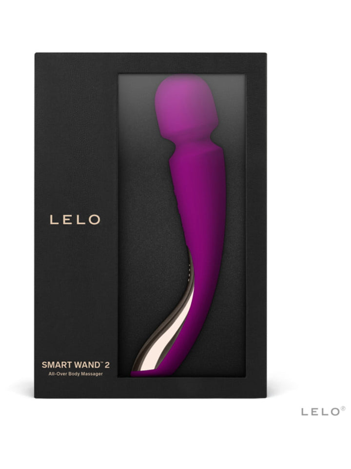 Lelo SMART WAND 2 Medium Massager - Deep Rose