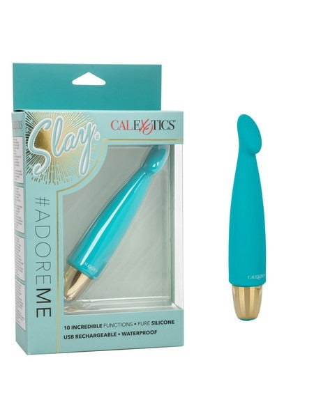 CalExotics Slay Adore Me Silicone Rechargeable Stimulator - Vibrating Bullet - Australia - Sexy Devil