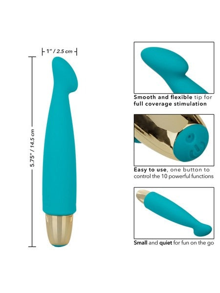 CalExotics Slay Adore Me Silicone Rechargeable Stimulator - Vibrating Bullet - Australia - Sexy Devil