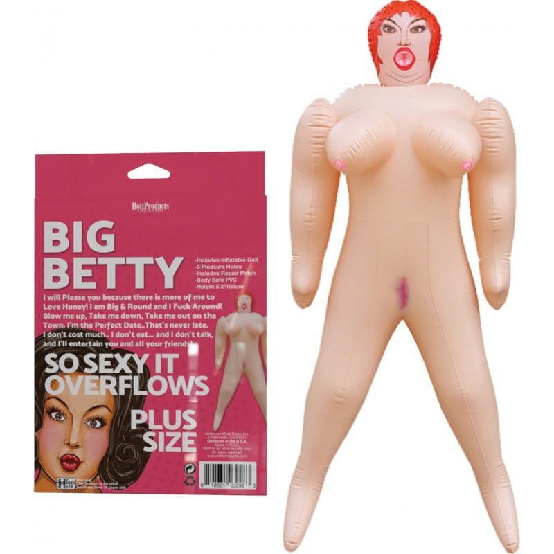 Hott Products Unlimited Real Size Blow Up Sex Dolls - Big Betty