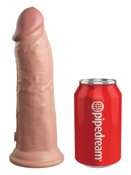 Pipedream King Cock 8" Vibrating and Dual Density Cock - Vibrating Dildo - Australia - Sexy Devil