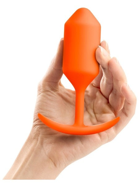B-Vibe Snug Plug 3 Weighted Silicone Plug - Weighted Butt Plug - Australia - Sexy Devil