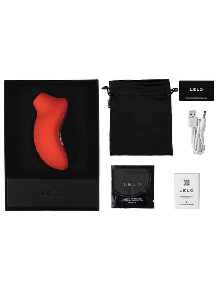 Lelo Diesel Sona Cruise Clitoral Stimulator - Red