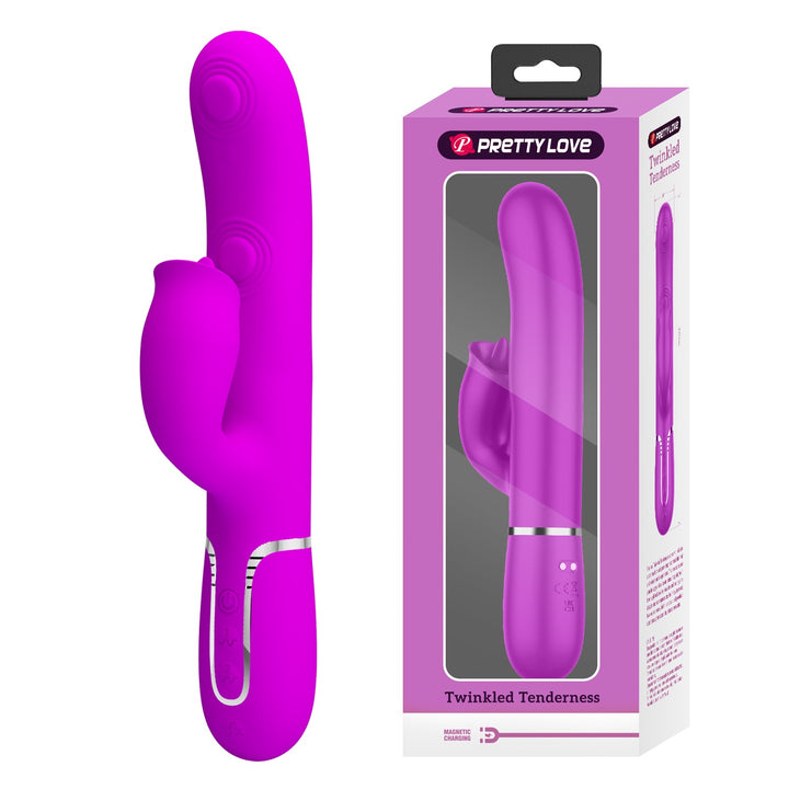 Pretty Love Twinkled Tenderness Thumping Rabbit Vibrator - Gigi