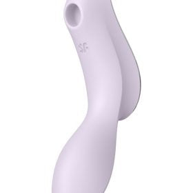 Satisfyer Curvy Trinity 2 Insertable Air Pulse Vibrator - Violet