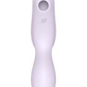 Satisfyer Curvy Trinity 2 Insertable Air Pulse Vibrator - Violet