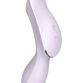 Satisfyer Curvy Trinity 2 Insertable Air Pulse Vibrator - Violet