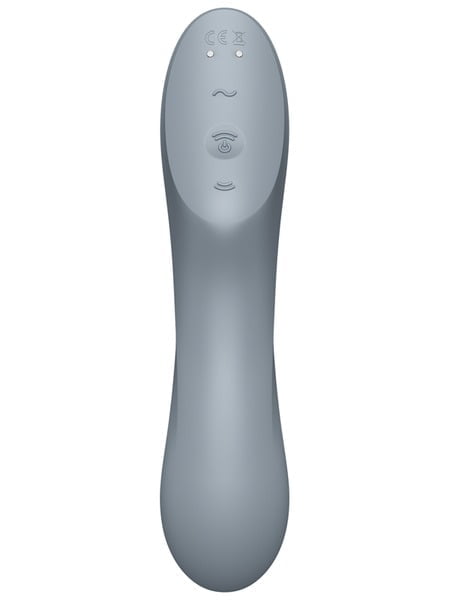 Satisfyer Curvy Trinity 3 Clitoral Stimulator , Vibrator - Grey