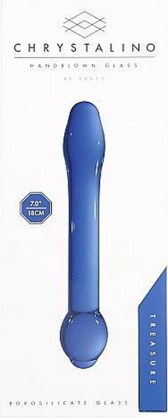 Shots Toys Chrystalino Treasure Glass Dildo