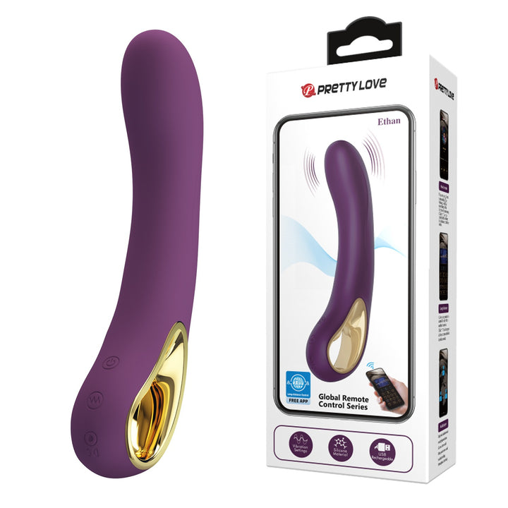 Pretty Love Ethan Rechargeable G-Spot Vibrator with App Control
