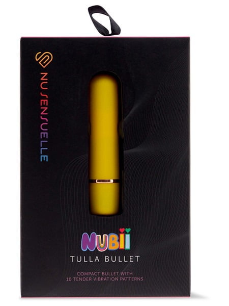 Nu Sensuelle Nubii Tulla Compact Bullet Vibrator Yellow