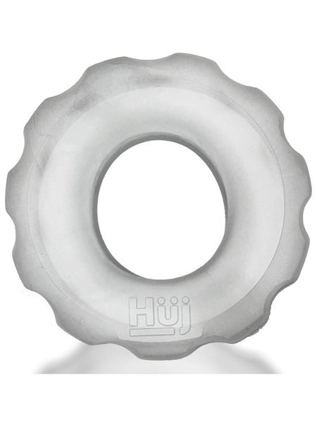 Hunky Junk Super Huj 3-Pack Cockrings - Clear Ice