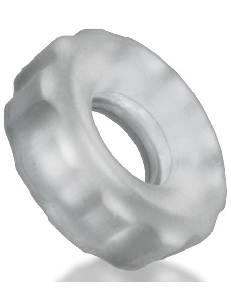 Hunky Junk Super Huj 3-Pack Cockrings - Clear Ice