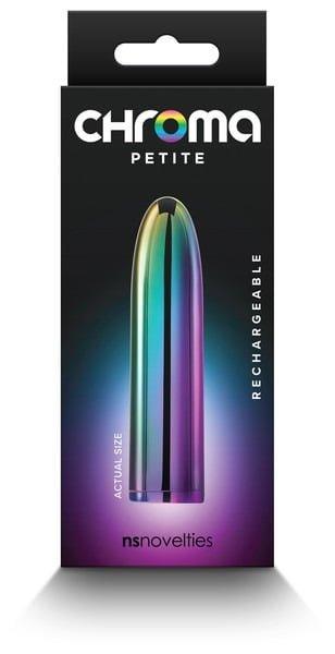 NS Novelties Chroma Petite Rechargeable Bullet - Multicolour