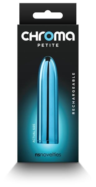 NS Novelties Chroma Petite Rechargeable Bullet - Teal