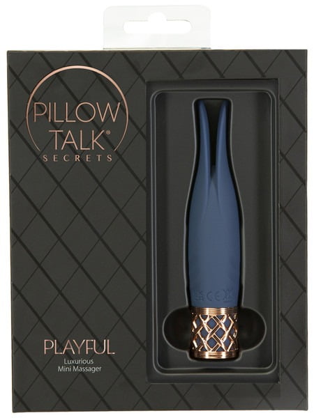 Pillow Talk Secrets Playful Massager Blue