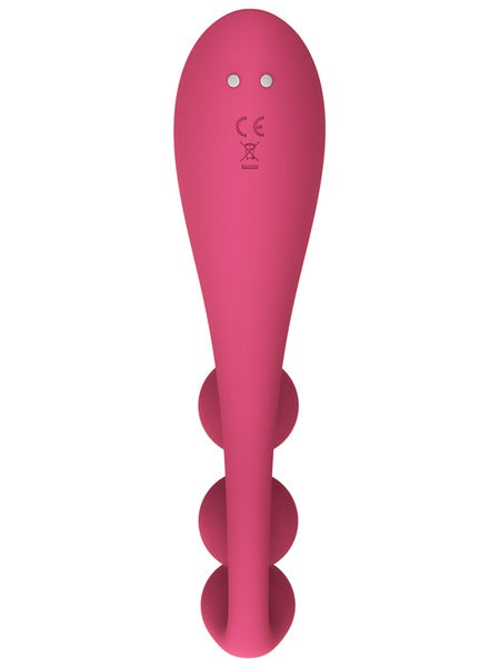 Satisfyer Tri Ball 1 - Red Rechargeable 3-Motor Vibrator