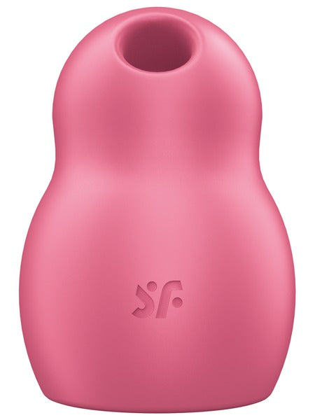 Satisfyer Pro To Go 1  Air Pulse Clitoral Stimulator + Vibration - Red