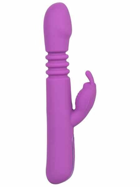 Jack Rabbit Elite Thrusting Rabbit Vibrator - Purple