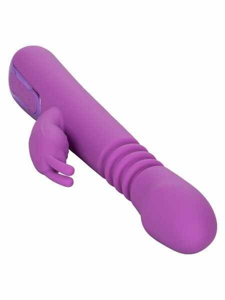 Jack Rabbit Elite Thrusting Rabbit Vibrator - Purple