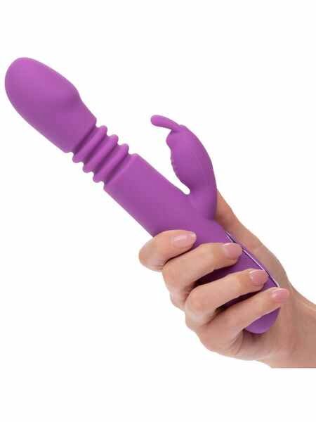 Jack Rabbit Elite Thrusting Rabbit Vibrator - Purple