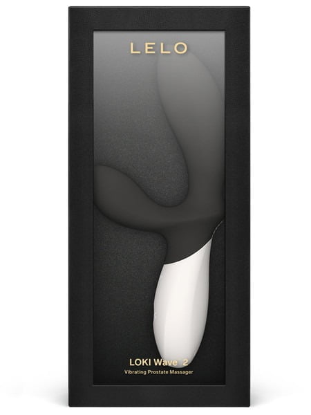 Lelo LOKI Wave 2 Rechargeable Prostate Massager - Black