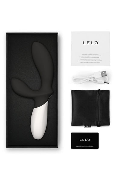 Lelo LOKI Wave 2 Rechargeable Prostate Massager - Black