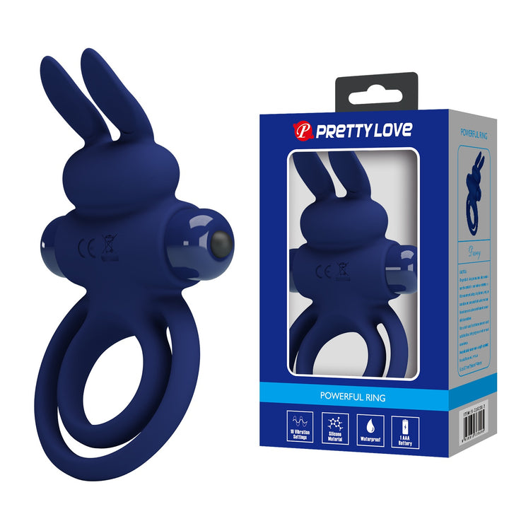 Pretty Love Darey Powerful Rabbit Vibrating Cock Ring