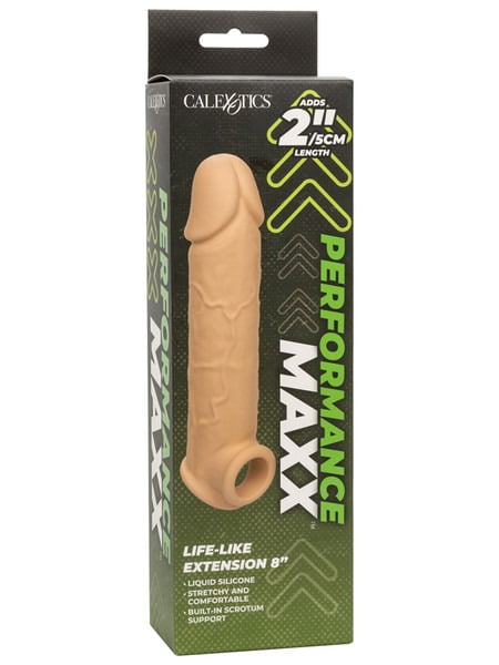 CalExotics Performance Maxxx Life-Like 8'' Extension Sleeve - Light