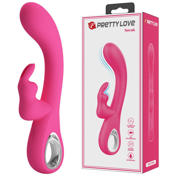 Pretty Love Novak Rechargeable G-Spot Rabbit Vibrator