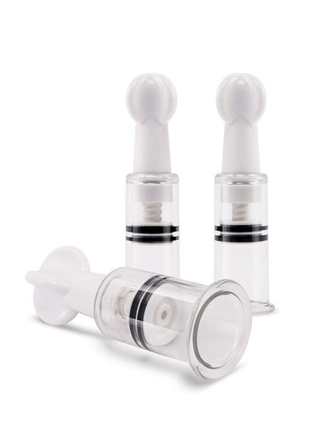 Size Up Nips Nipple & Clit Suckers Set 3pc - Clear