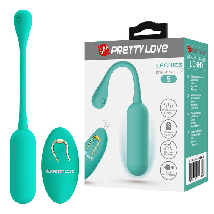 Pretty Love Lechies Rechargeable Vibrating Egg with Remote