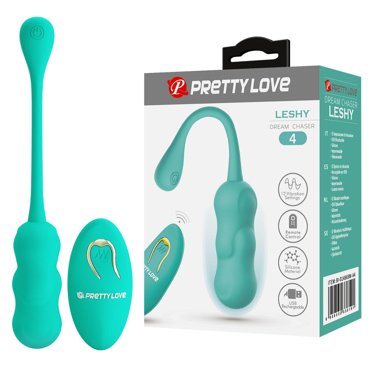 Pretty Love Leshy 4 Rechargeable Vibrating Egg with Remote