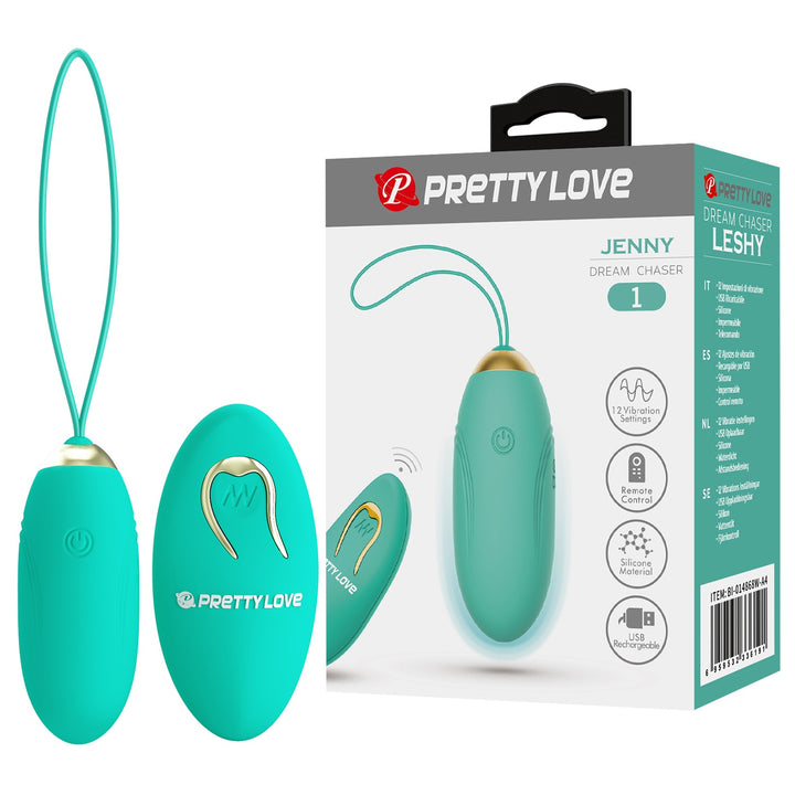Pretty Love Jenny 1 Rechargeable Vibrating Egg with Remote Control