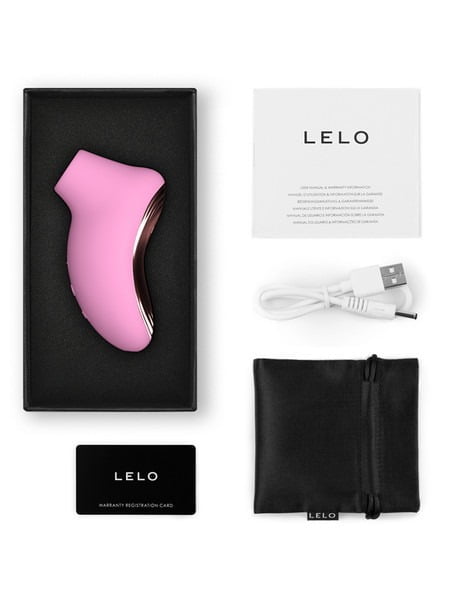 Lelo SONA 2 Travel Rechargeable Clitoral Stimulator - Pink