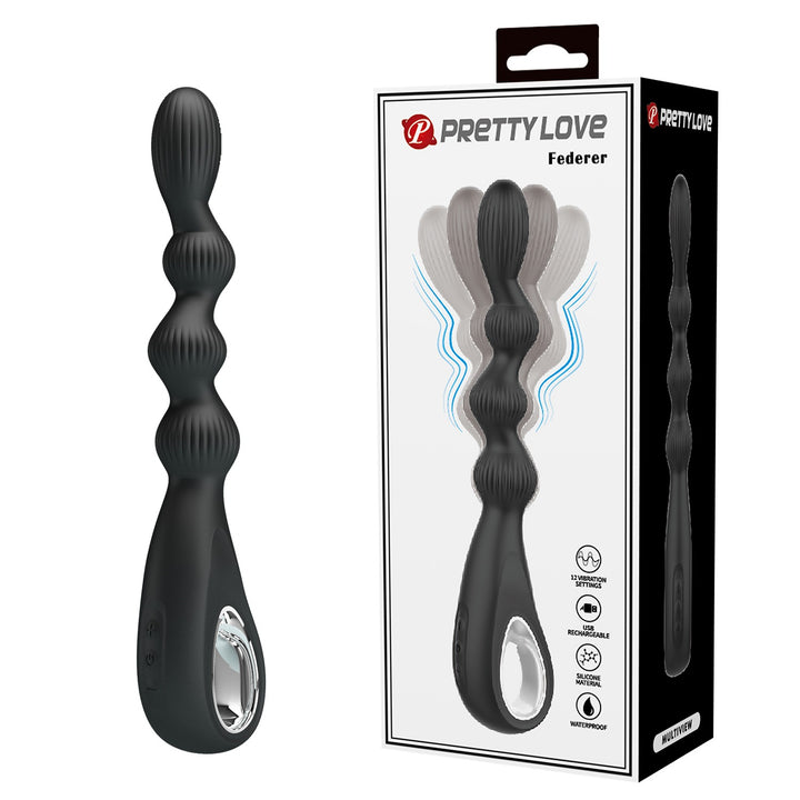 Pretty Love Federer Flexible Anal Vibrator - Anal Vibrator - Australia - Sexy Devil