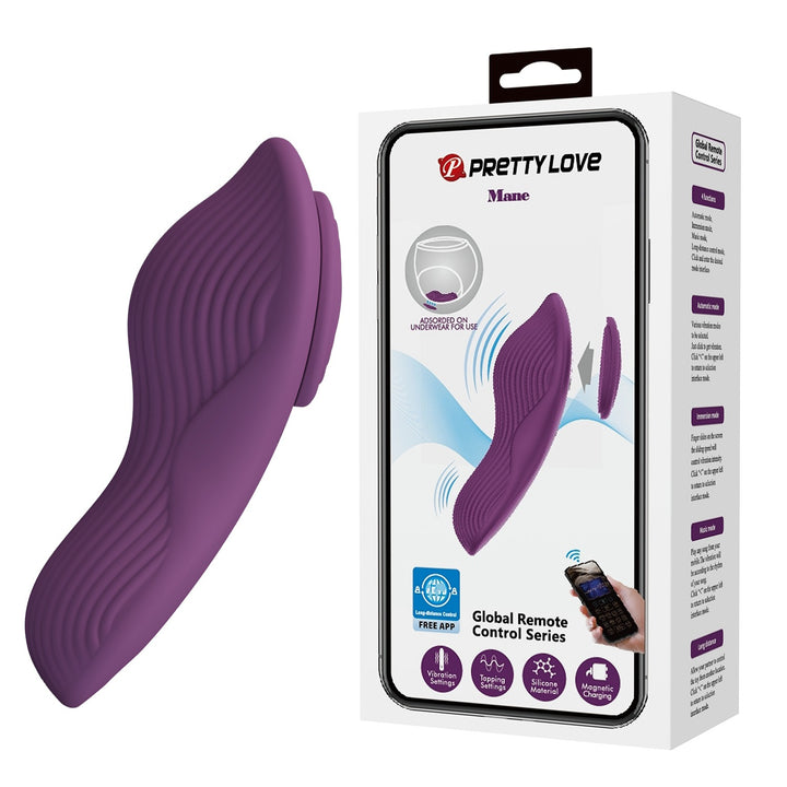 Pretty Love Mane App Controlled Wearable Panty Vibrator
