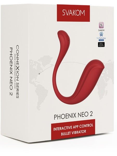 Svakom Pheonix Neo 2 Interactive App Control Wearable G-Spot Vibrator