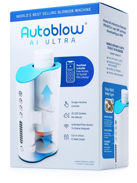 Autoblow AI Ultra Machine with Mouth Sleeve Flesh