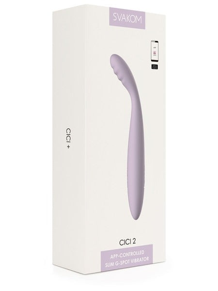 Svakom Cici 2 Slim Flexible G-Spot & App Controlled Vibrator