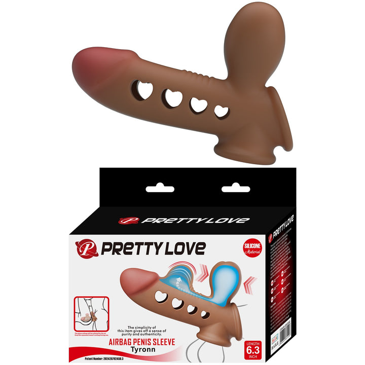 Pretty Love Tyronn Inflatable 6.3" Penis Sleeve