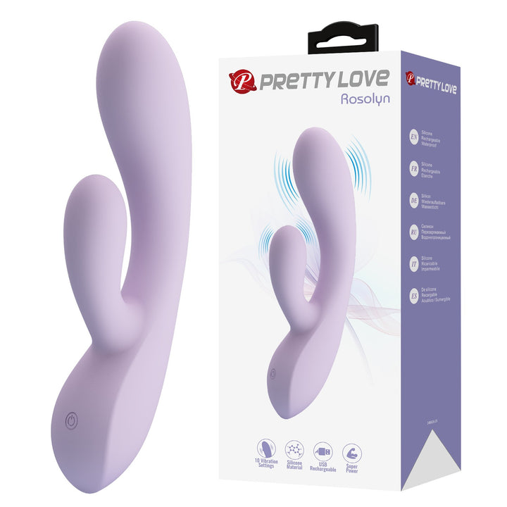 Pretty Love Rosolyn Rechargeable G-Spot Rabbit Vibrator